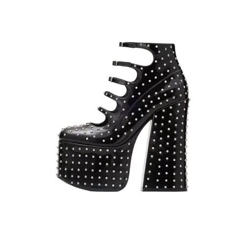 MARC JACOBS Kiki Ankle Boots 16cm Women's Black