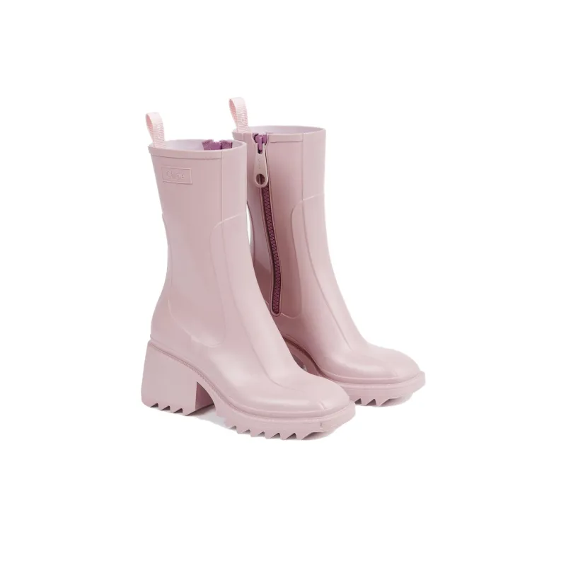 Chloé Ankle Boots Women's Pink-3