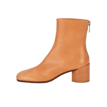 MM6 Maison Margiela Square-toe Ankle Boots
