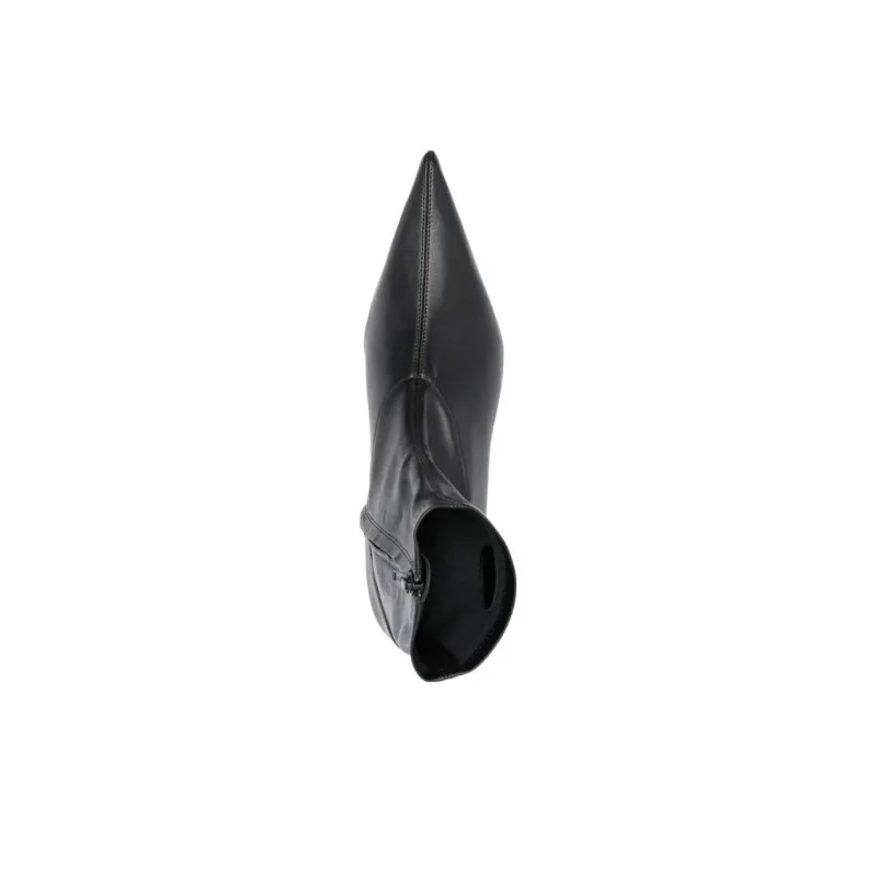 DIESEL D-Kittie 50mm Leather Ankle Boots-3