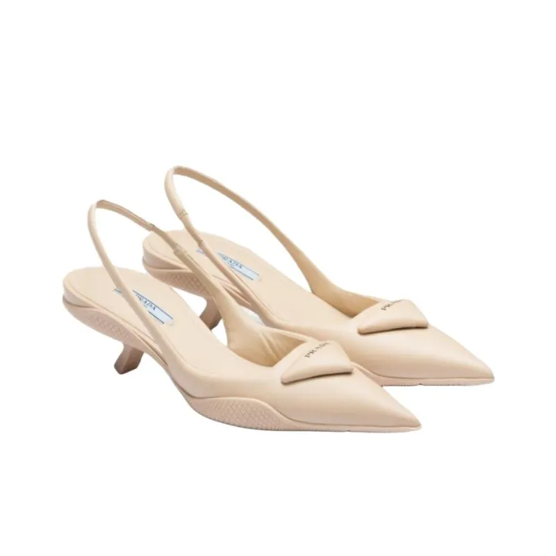 PRADA High Heels Women's Desert Yellow-2