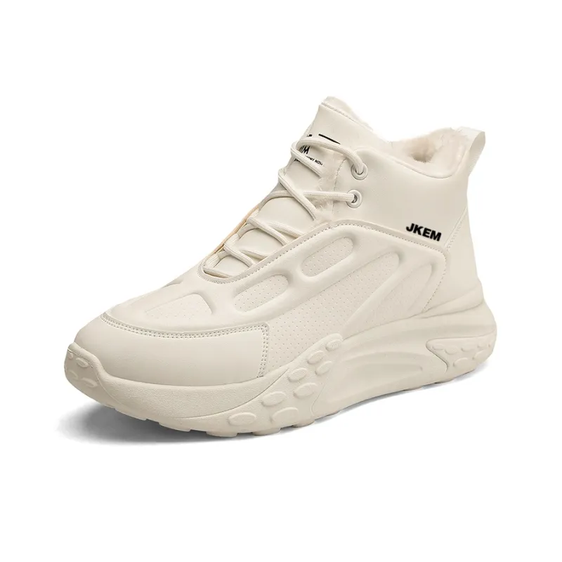 JKEM Cushioned Slip-Resistant Abrasion-Resistant High-Top Chunky Sneakers Men's-6
