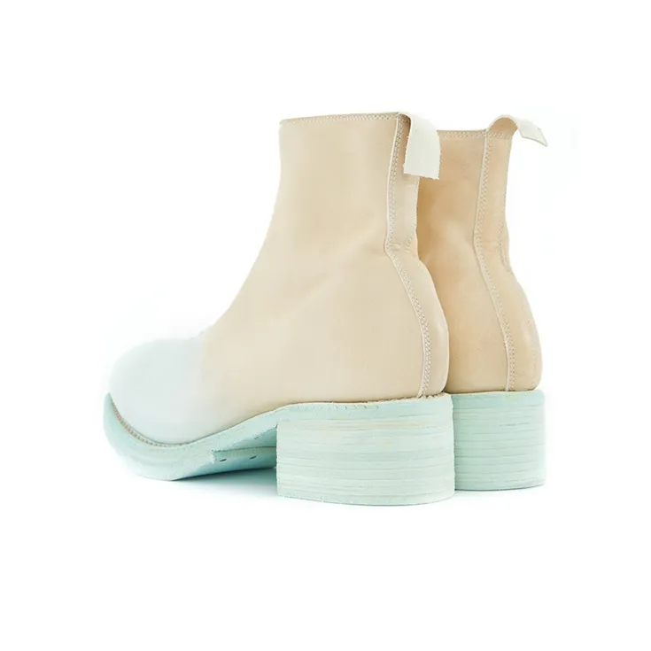 GUIDI Zip-up Gradient Ankle Boots-4