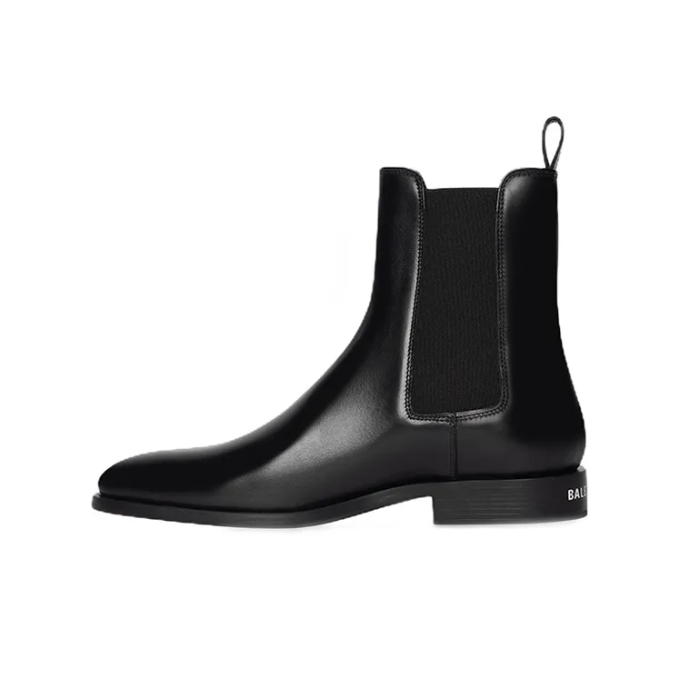 Balenciaga Chelsea Boot Black Leather-0