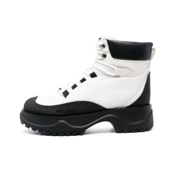 MICHAEL KORS Ankle Boots 5.5cm Women's Black White