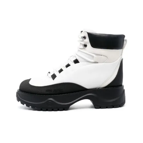 MICHAEL KORS Ankle Boots 5.5cm Women's Black White