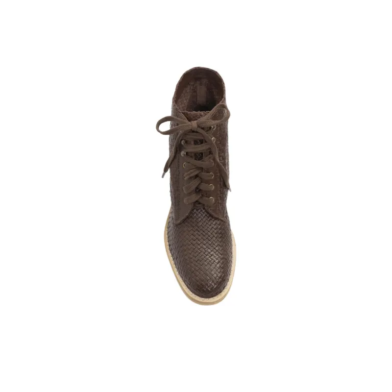 Sarah Chofakian Tresse Ankle Boots Women's Brown-4