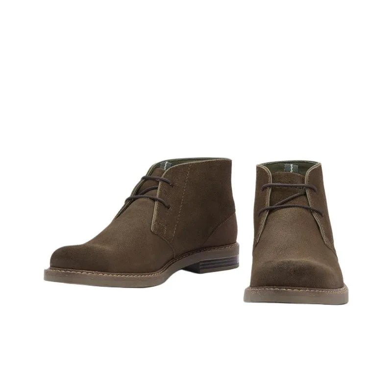 BARBOUR Ankle Boots Men Khaki-2