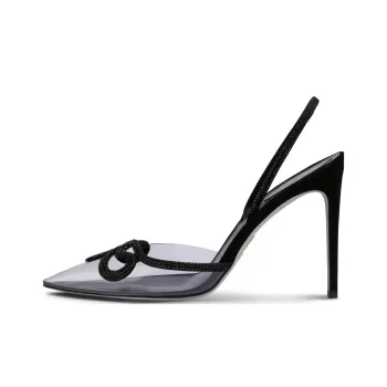 René Caovilla 90mm Rhinestone-embellished Leather Sandals
