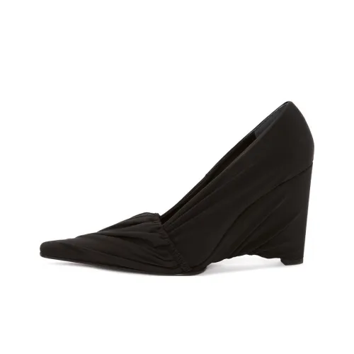 JW Got Wrap Wedge Heel High Heels Women's Black
