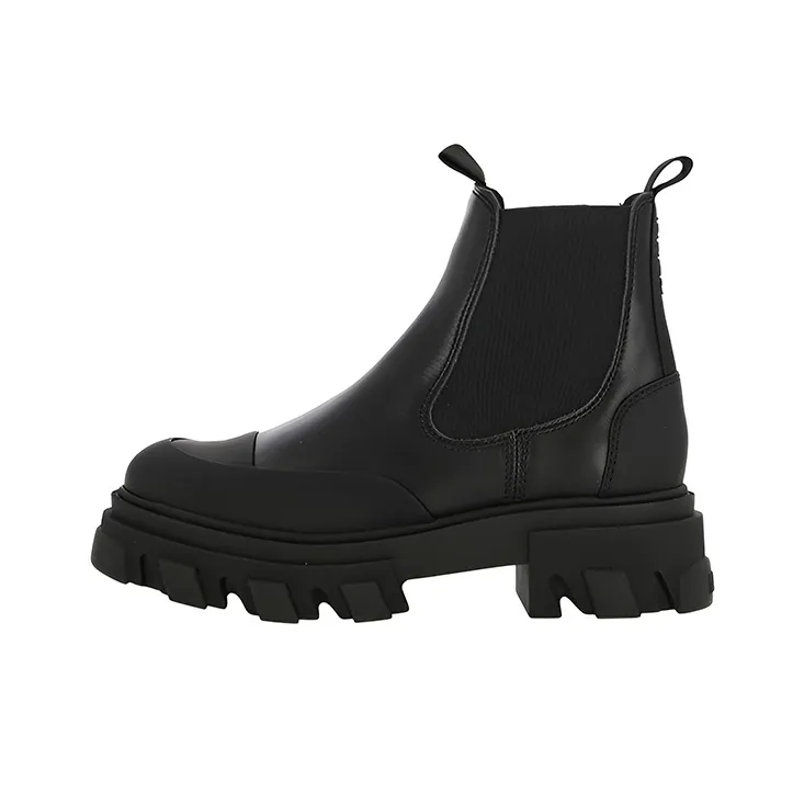 GANNI Rear-logo Chelsea Boots-0