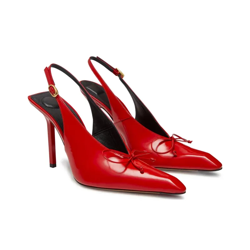 Jacquemus Abra 100mm Slingback Sandals-2