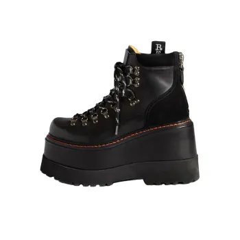 R13 Trailblazer Leather Platform Boots