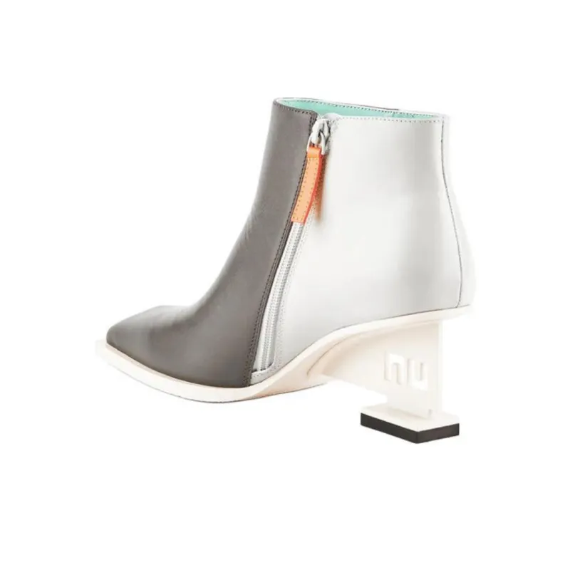 UNITED NUDE Un Bootie Mid Ii Ankle Boots 6.5cm Women's Dark Gray-4