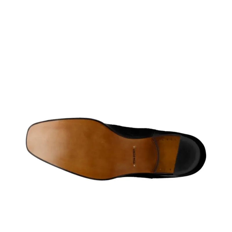 TOM FORD Crocodile-effect Leather Boots-4