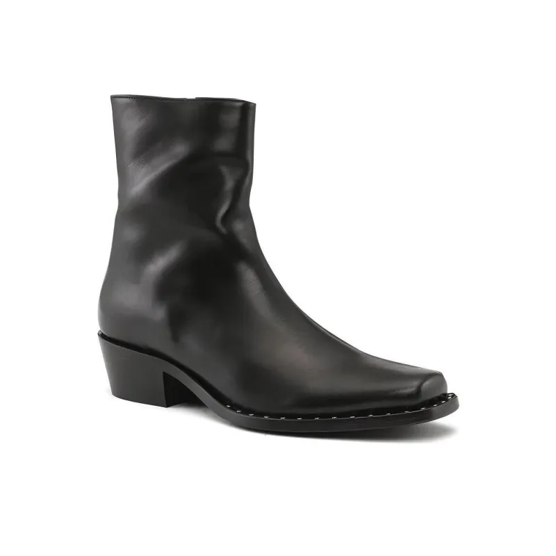 REYREY Ankle Boots Men Black-1