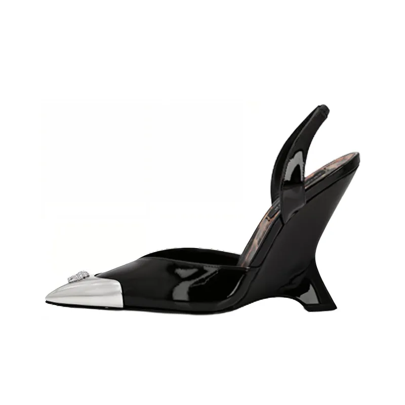 PHILIPP PLEIN 105mm Patent-leather Sandals-0
