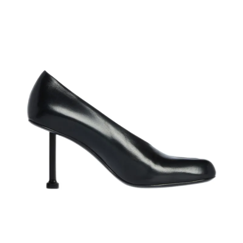 Balenciaga Fetish Slim Heel High Heels 8cm Women's Black-1