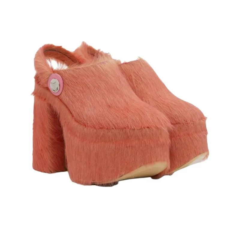 Vivienne Westwood Chunky Heel High Heels 12.7cm Women's Pink-2