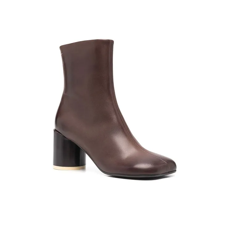 MM6 Maison Margiela Anatomic 70mm Ankle Boots-1