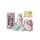 Bouncy Pink Leather Style 500ML+Shopping Bag