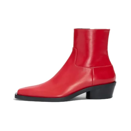 PROENZA SCHOULER Bronco 40mm Leather Ankle Boots