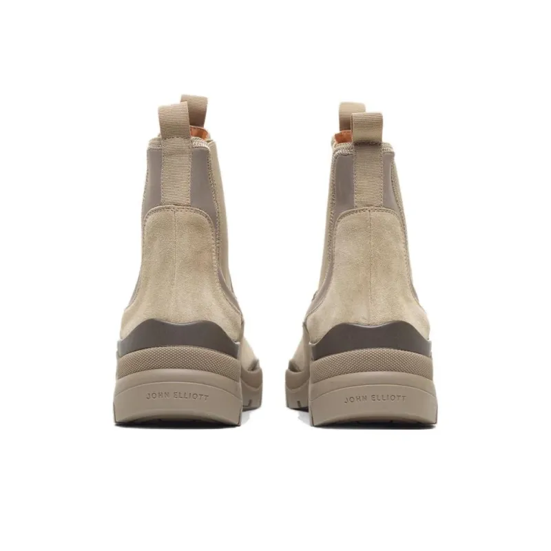 John Elliott Short Chelsea Boots Men's Gray-3
