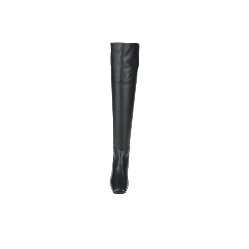 VERSACE Knee high Boots Women's Black-3