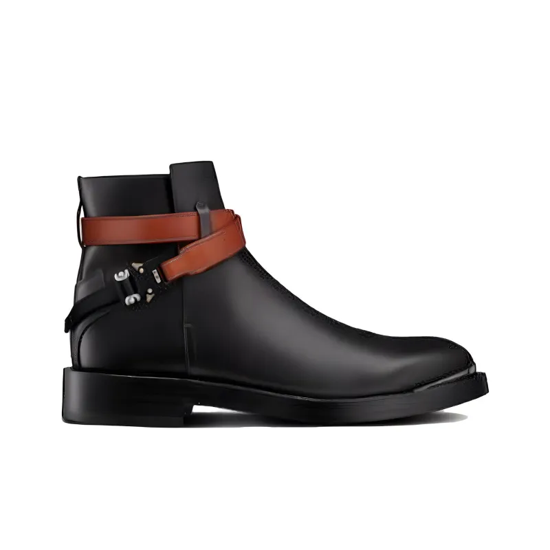 DIOR Evidence Ankle Boots Men's Black-1