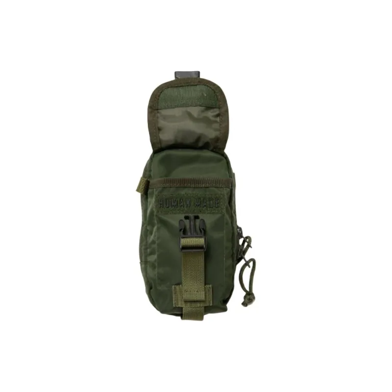 HUMAN MADE Nylon Shoulder Bag Crossbody Bag Mini Unisex Olive-2
