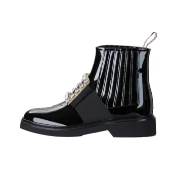 Roger Vivier Viv' Rangers Ankle Boots 2.5cm Women's Black