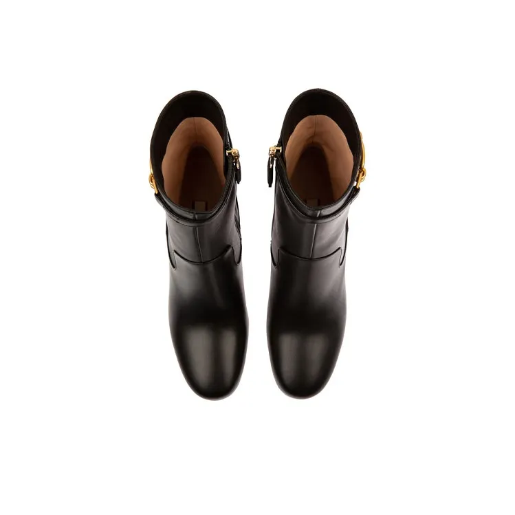 BALLY Ankle Boots Women's Black-2