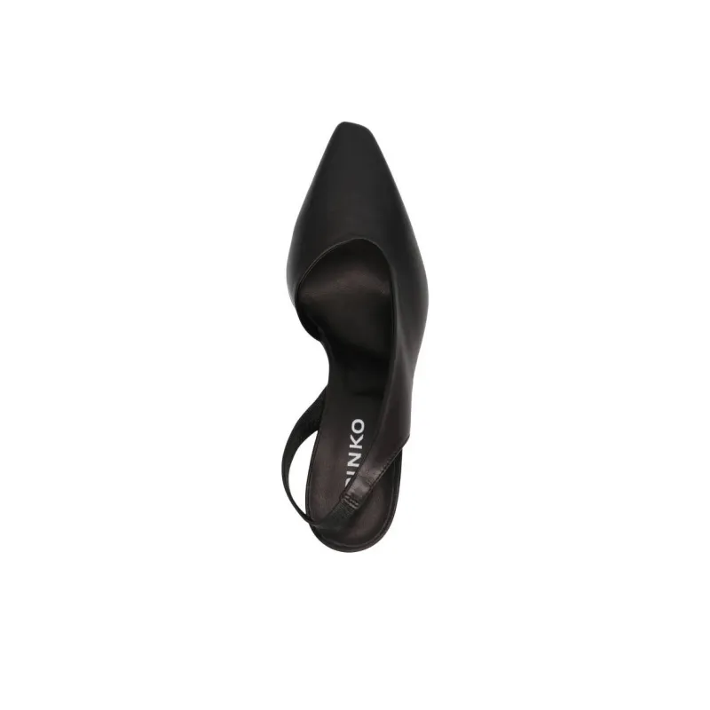 PINKO Slim Heel High Heels 7cm Women's Black-2