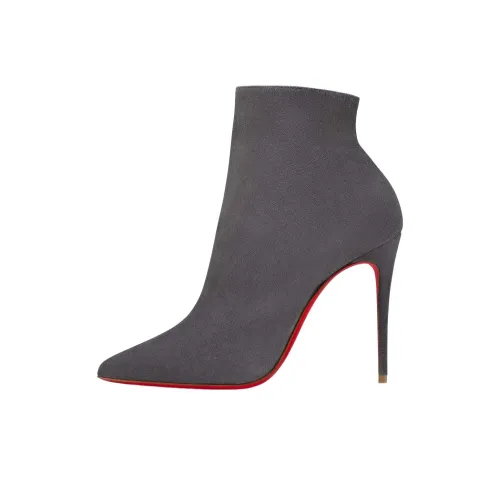 CL LUBOTING Fashion Ankle Boots Women's Gray