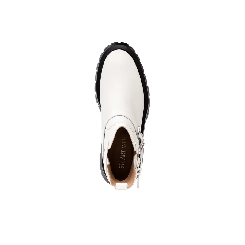 Stuart Weitzman Buckle Fastened Round Toe Ankle Boots-3