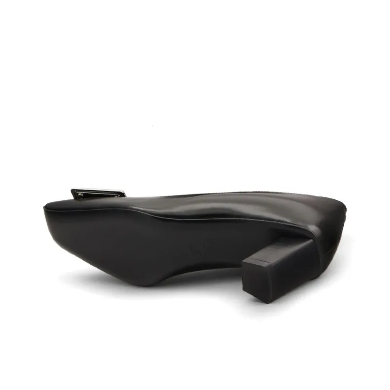 Roger Vivier Belle Vivier Buckle Square Toe Pumps-5