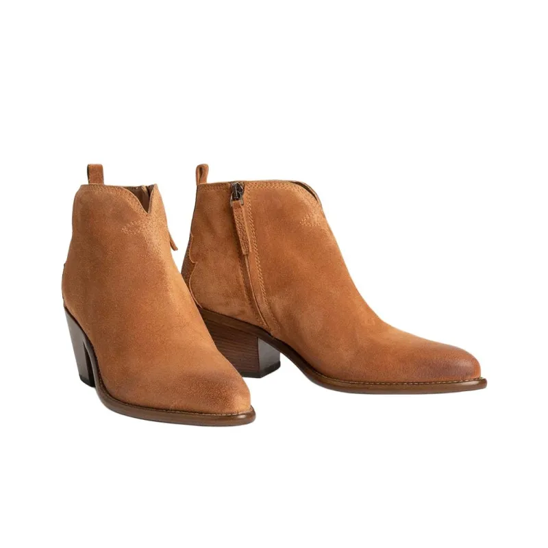 SARTORE Ankle Boots 6cm Women's Brown-2