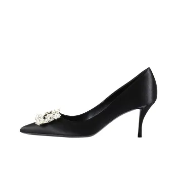Roger Vivier Embellished Pointed Toe Pumps