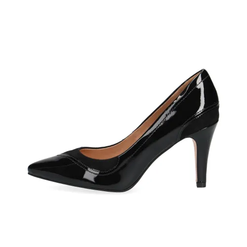 CAPRICE Effi Slim Heel High Heels 8.5cm Women's Black