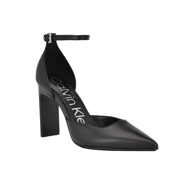 CALVIN KLEIN Carcie High Heels 9cm Women's Black-2