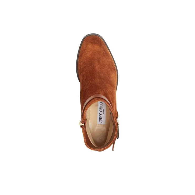 Jimmy Choo Clarice Fashion Ankle Boots Women's Umber-3