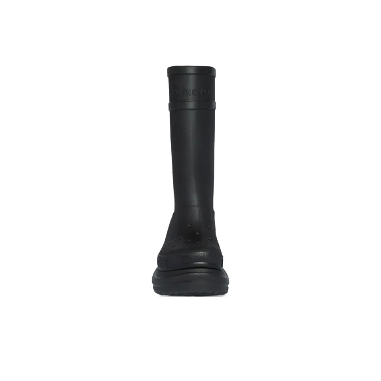 Balenciaga X Crocs Boot Black-2