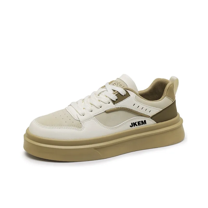 JKEM Slip Resistant Cushioning Abrasion Resistant Low Top Skateboard Shoes Men's-6
