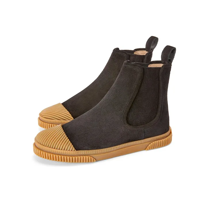 LOEWE Ankle Length Chelsea Boots Men's Black-2