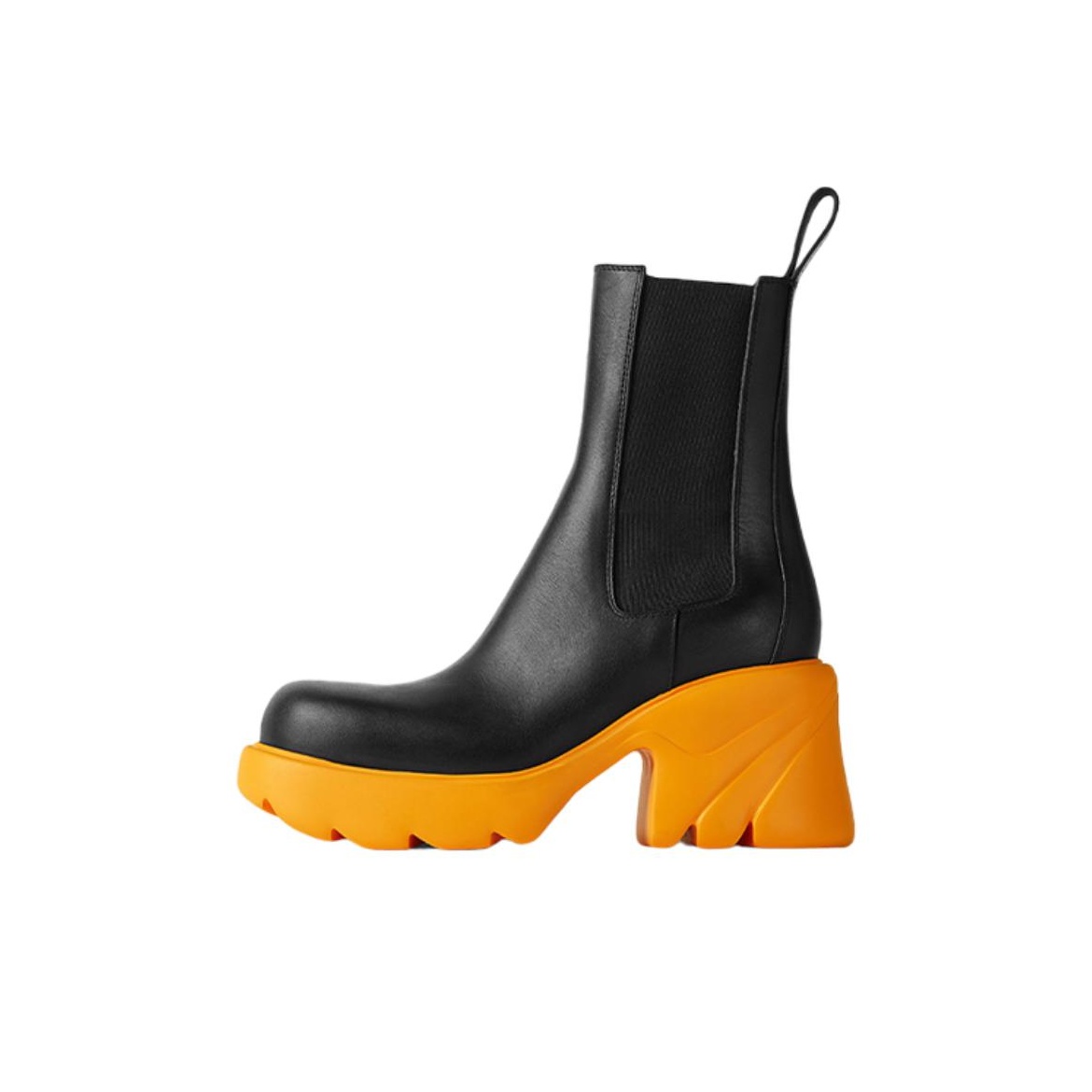 Bottega Veneta Orange Boots on Sale & Authentic - POIZON