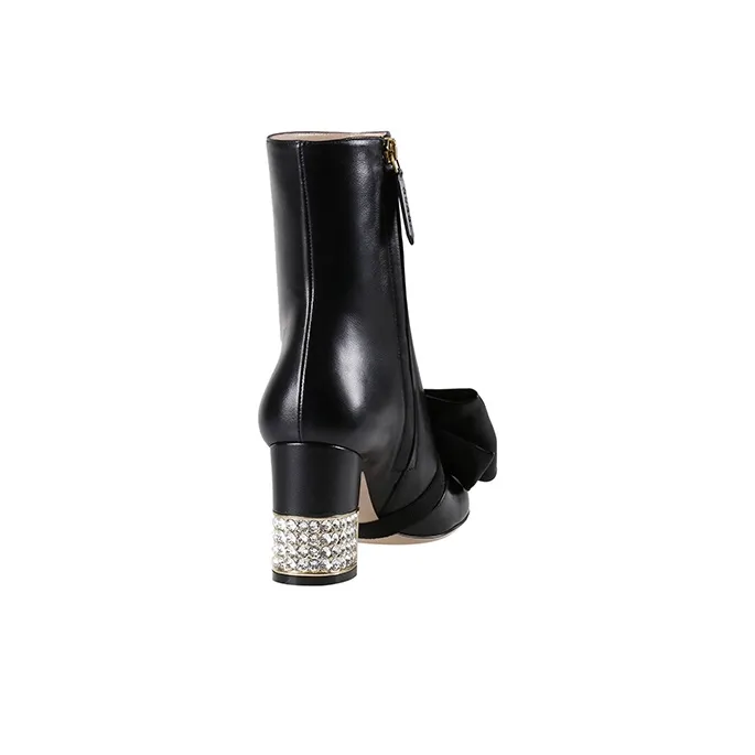 GUCCI Ankle Boots Women's Black-4