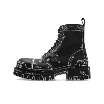 Balenciaga Strike L20 Ankle Boots 'Black' Women's