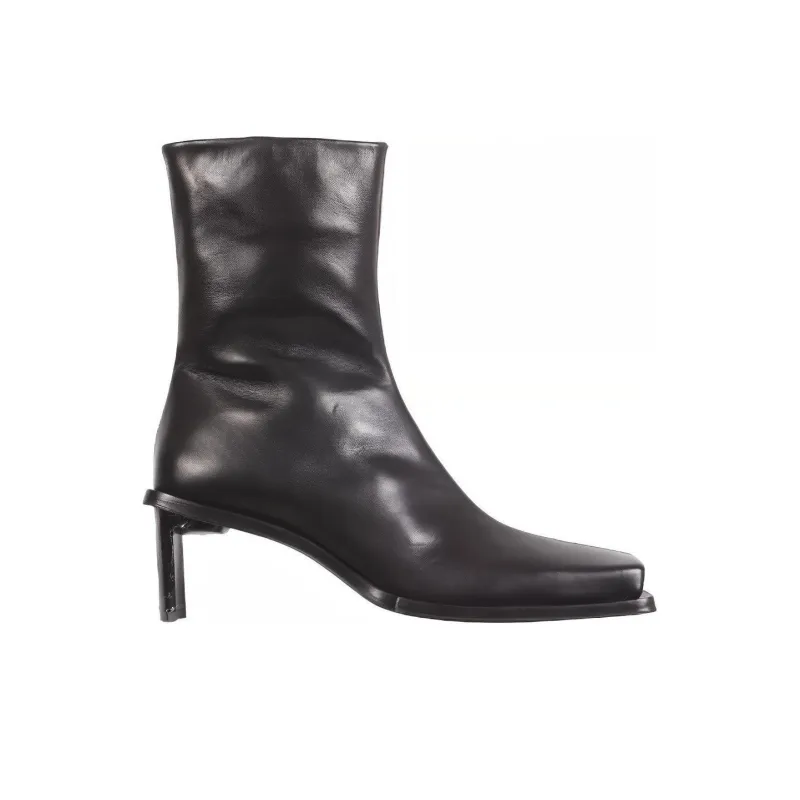 MIISTA Ankle Boots 6cm Women's Black-1