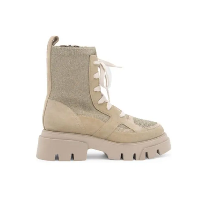 Brunello Cucinelli Round-Toe Lace-Up Ankle Boots Women's-1