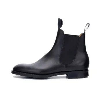 Edward Green Short Chelsea Boots Men's Black